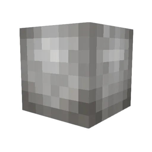 Zrakhen Minecraft avatar head, 3D render