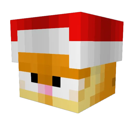 ZsombiPro09 Minecraft avatar head, 3D render