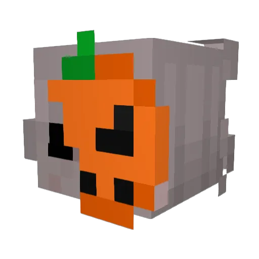 ZsomborAtya Minecraft avatar head, 3D render