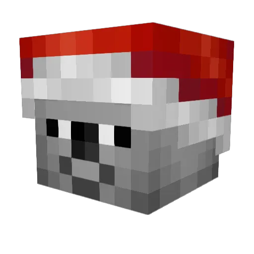 Ztlj Minecraft avatar head, 3D render