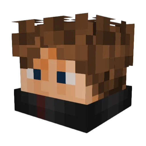 Ztorw2 Minecraft avatar head, 3D render