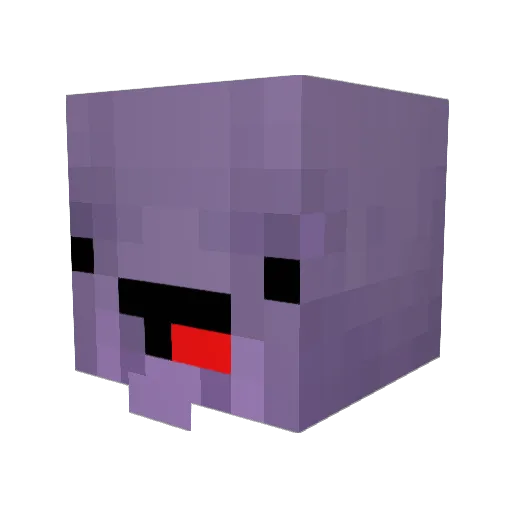 Ztyks Minecraft avatar head, 3D render
