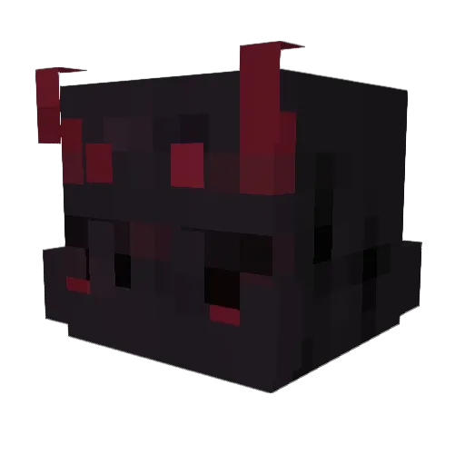 Zu4k Minecraft avatar head, 3D render