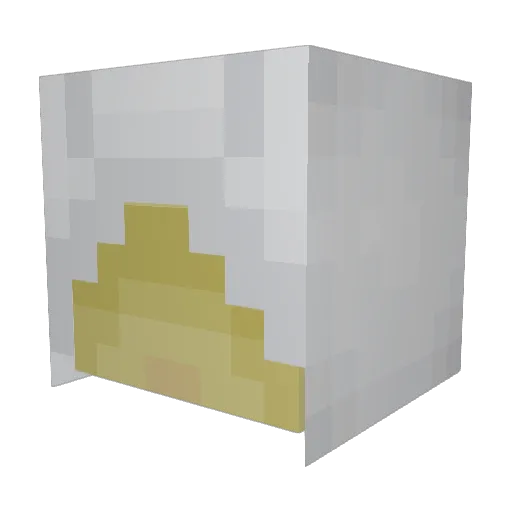 Zualix Minecraft avatar head, 3D render