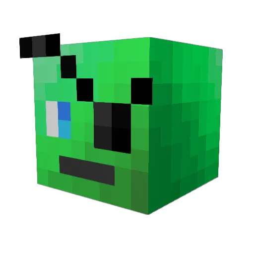 Zucc___ Minecraft avatar head, 3D render