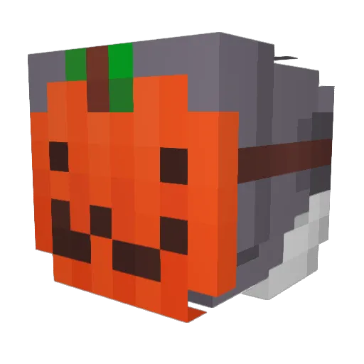 Zue_Wolfg17_XD Minecraft avatar head, 3D render