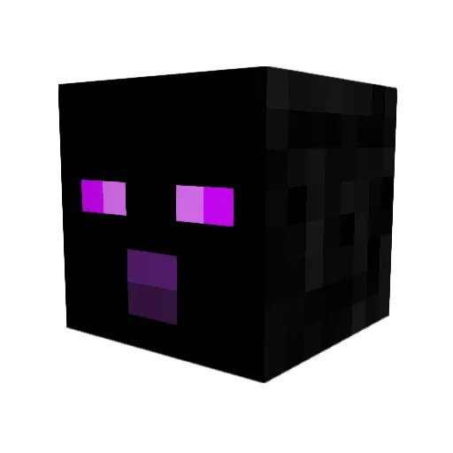 Zugolor Minecraft avatar head, 3D render