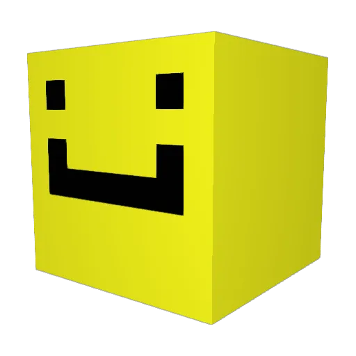 Zukamemotu Minecraft avatar head, 3D render