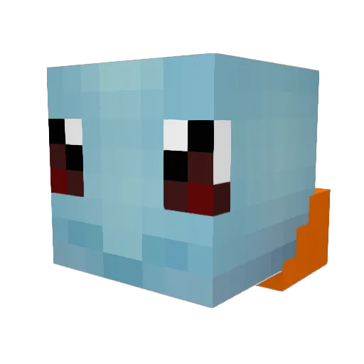 Zulubacon10 Minecraft avatar head, 3D render