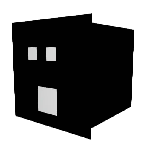 ZumbiiG Minecraft avatar head, 3D render