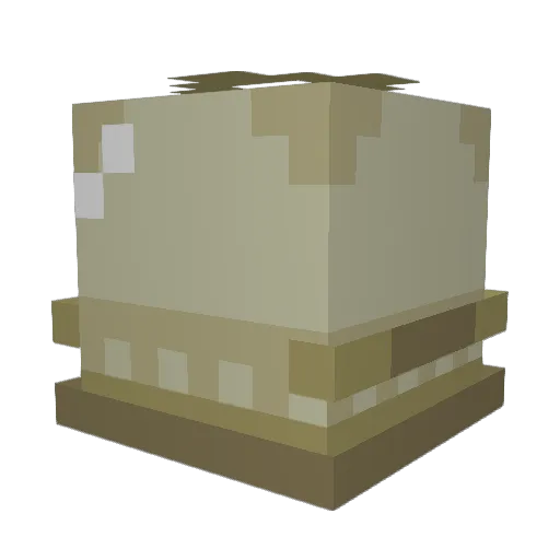 Zuminoe131 Minecraft avatar head, 3D render