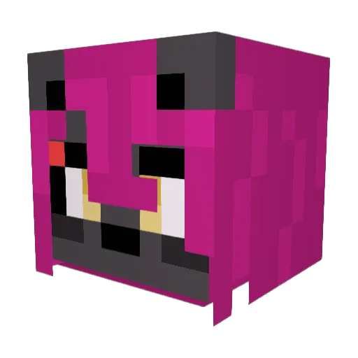 Zumzum0107 Minecraft avatar head, 3D render