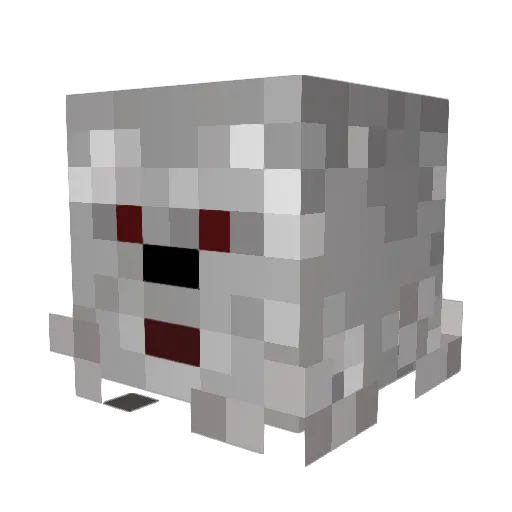 Zundy123 Minecraft avatar head, 3D render