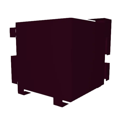 Zuppyy Minecraft avatar head, 3D render