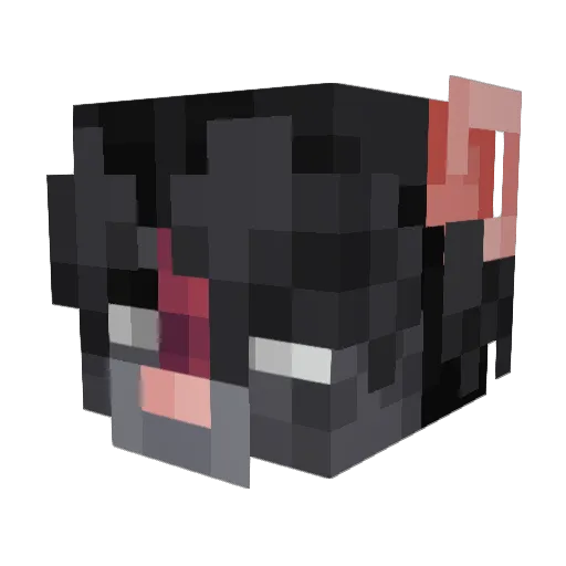 Zurwind Minecraft avatar head, 3D render