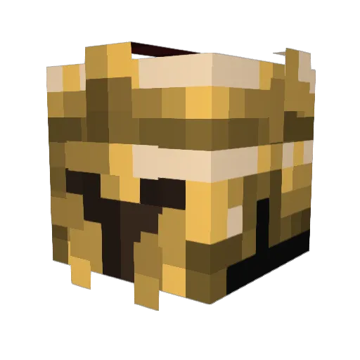 Zurxs Minecraft avatar head, 3D render