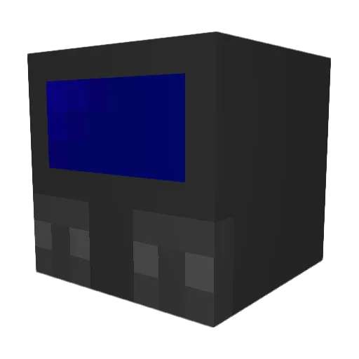 Zuul_Zuul Minecraft avatar head, 3D render