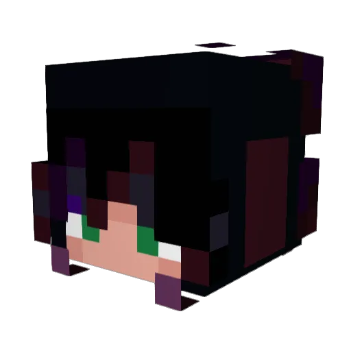 Zuzanna110807 Minecraft avatar head, 3D render