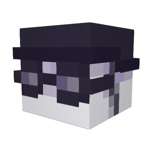 ZvictorHugoZ Minecraft avatar head, 3D render