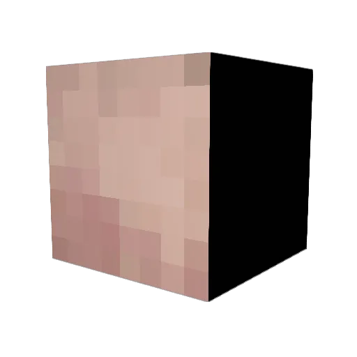 ZvoneCRO Minecraft avatar head, 3D render