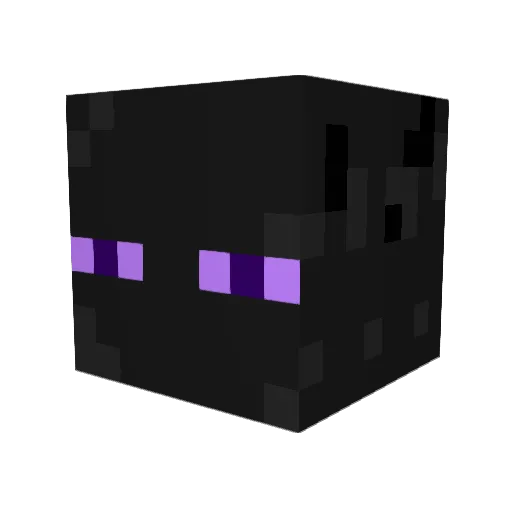 Zwaylo Minecraft avatar head, 3D render