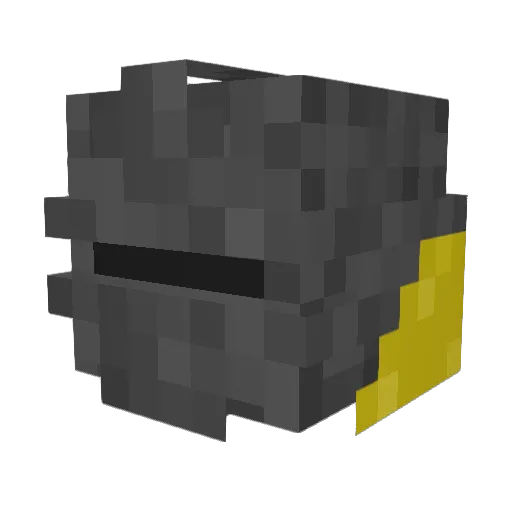 ZweiBananen Minecraft avatar head, 3D render