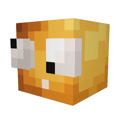 Zwerg2406 Minecraft avatar head, 3D render