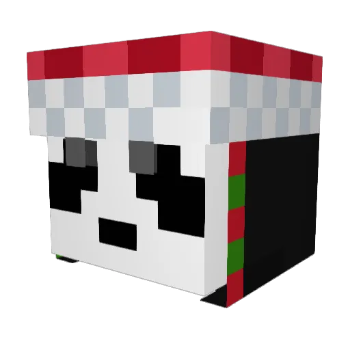 Zwetschge123 Minecraft avatar head, 3D render