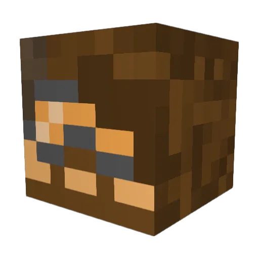 Zweytz Minecraft avatar head, 3D render