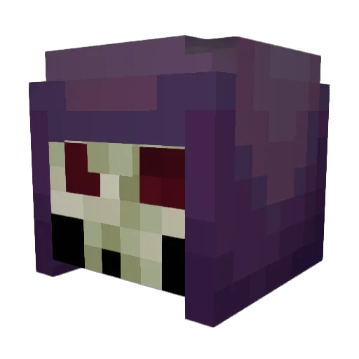 Zwick2000 Minecraft avatar head, 3D render