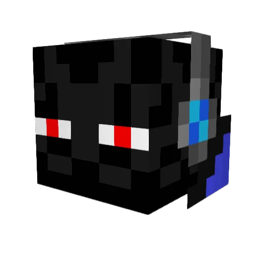 Zwirbel_18 Minecraft avatar head, 3D render