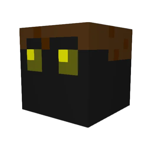 ZwoeleZwabber Minecraft avatar head, 3D render