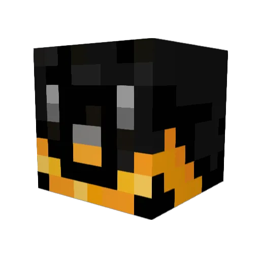 Zxvw00 Minecraft avatar head, 3D render