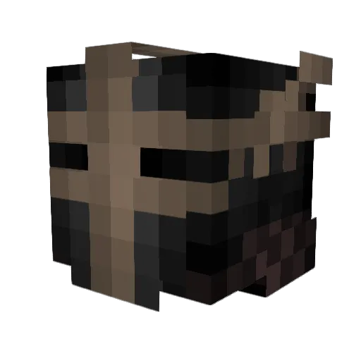 ZyGuy13 Minecraft avatar head, 3D render