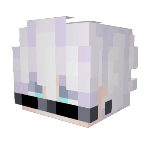 ZyLar67 Minecraft avatar head, 3D render