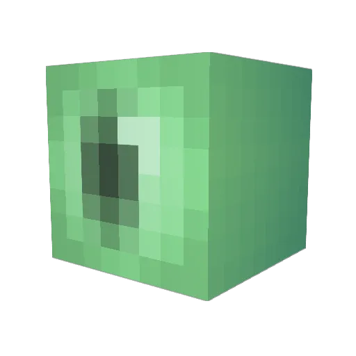 ZyOfEnder Minecraft avatar head, 3D render
