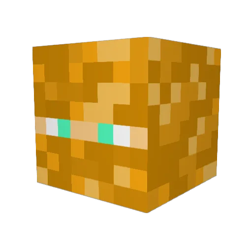 ZyRoS111 Minecraft avatar head, 3D render