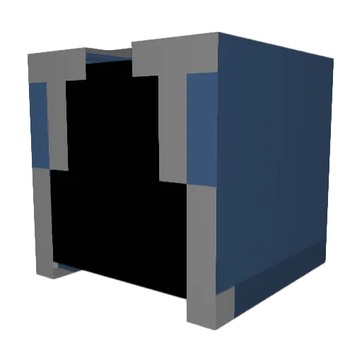 ZyaB1ik Minecraft avatar head, 3D render