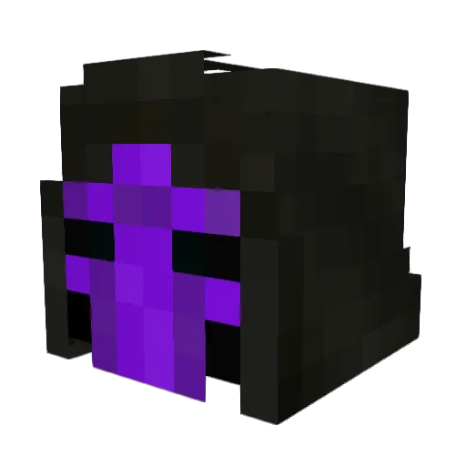 Zyanko Minecraft avatar head, 3D render