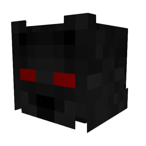 Zyblase Minecraft avatar head, 3D render