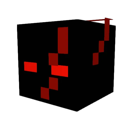 Zycrow666 Minecraft avatar head, 3D render