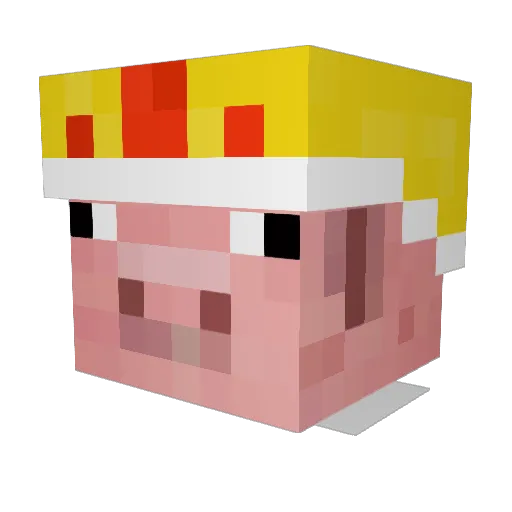 Zygii97 Minecraft avatar head, 3D render