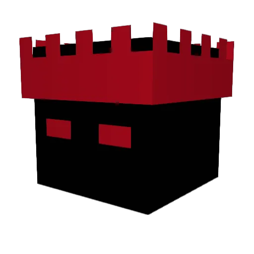 Zykerrr Minecraft avatar head, 3D render