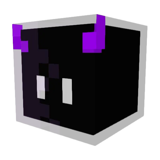 Zykrinz Minecraft avatar head, 3D render