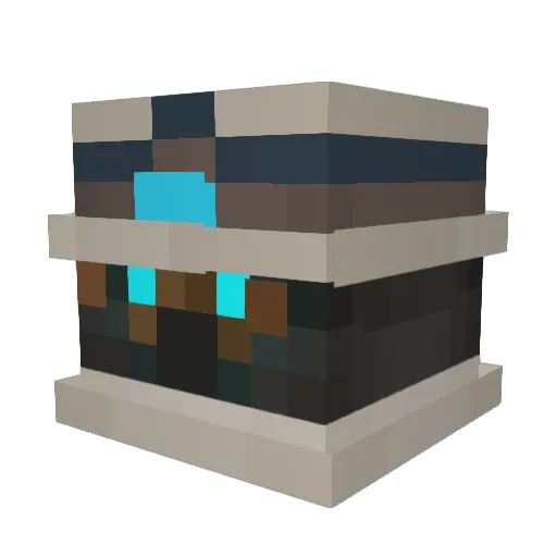 Zylvester Minecraft avatar head, 3D render