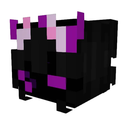 Zynafyx Minecraft avatar head, 3D render