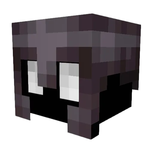 Zynne_ Minecraft avatar head, 3D render