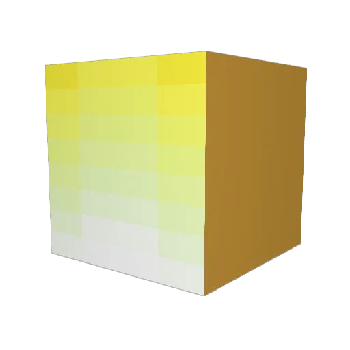 Zynsareyummy Minecraft avatar head, 3D render
