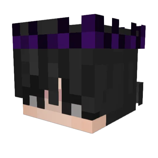 Zypher1028 Minecraft avatar head, 3D render