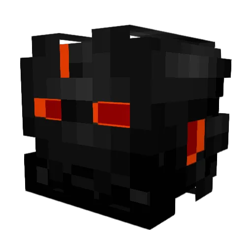 Zypher852 Minecraft avatar head, 3D render